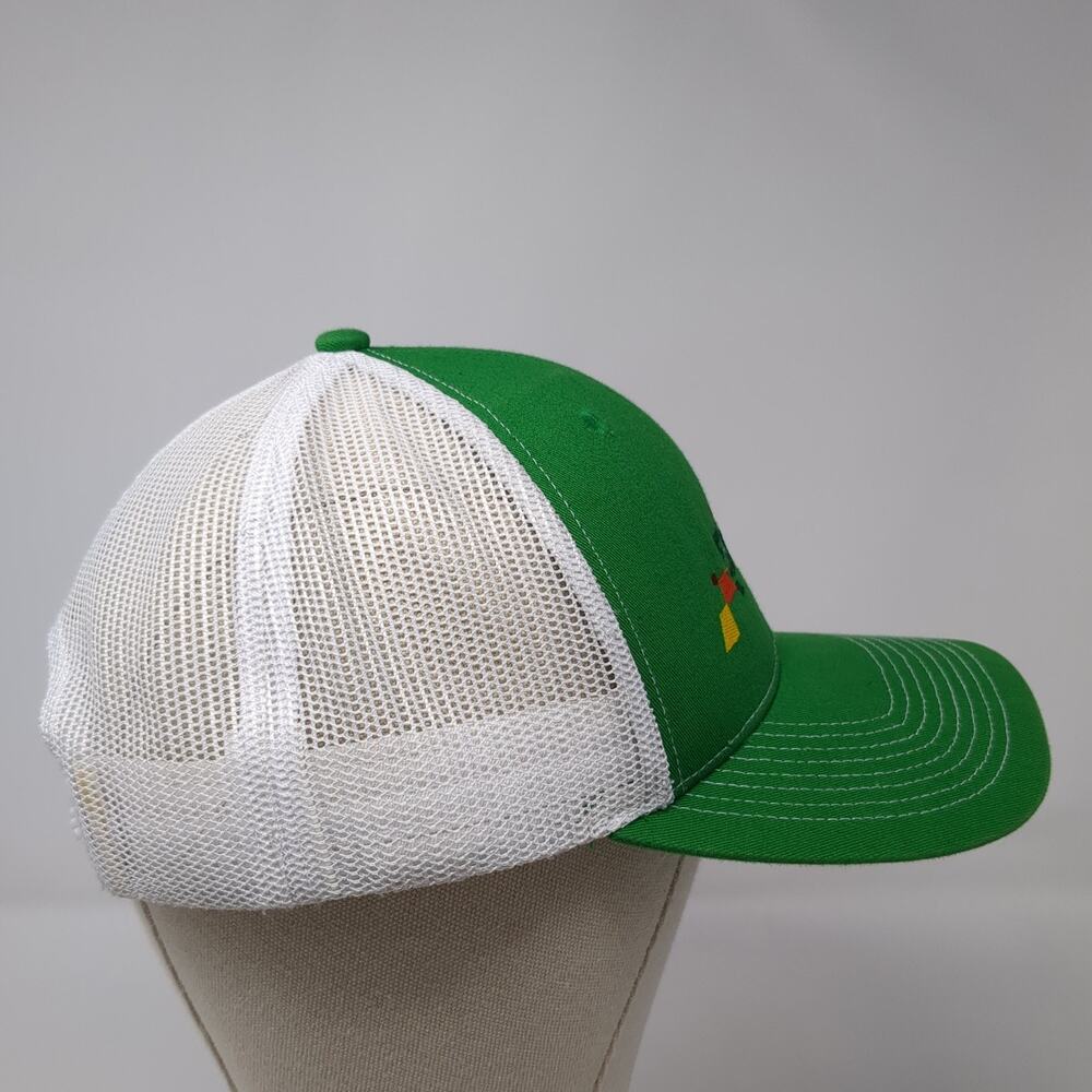 Simplot Small Farm Snapback Trucker Hat Green One… - image 6